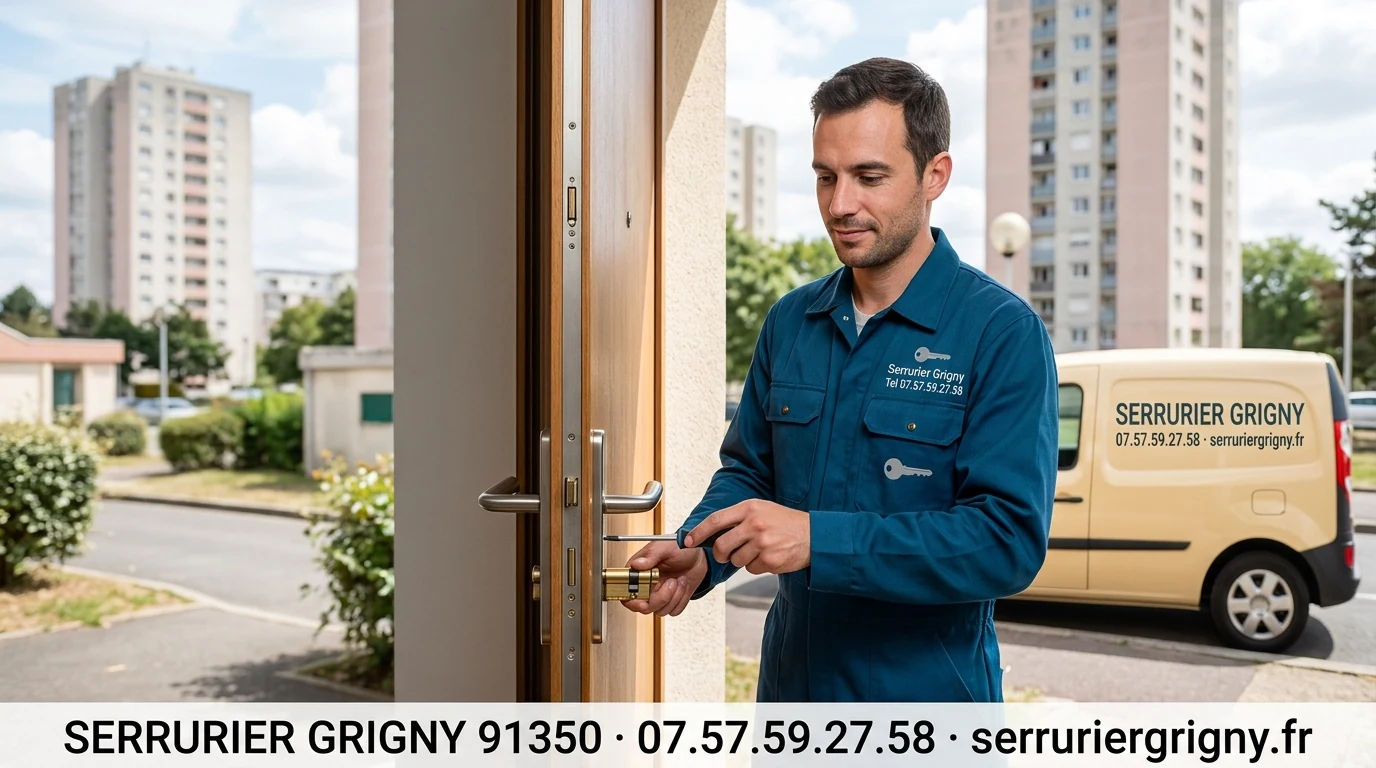 Serrurier Grigny 91350 — côté Grande Borne
